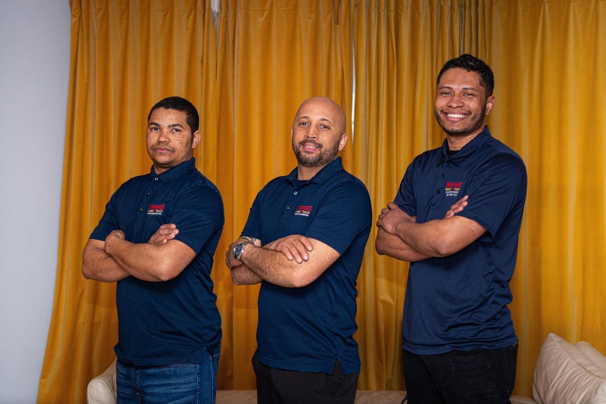 Members of the Maggie's Magic Touch team